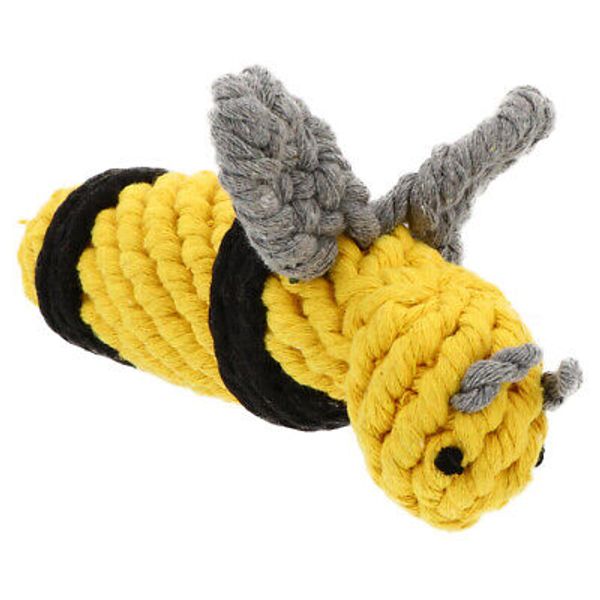 Dog Toy Bee Pet Toy Dog Teething Toys Interactive Animal Small Chew Breed Puppy