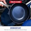 Blue Diamond Pan Set Nonstick Enhanced Ceramic Skillet 2 pack Set , 9.5''& 11''