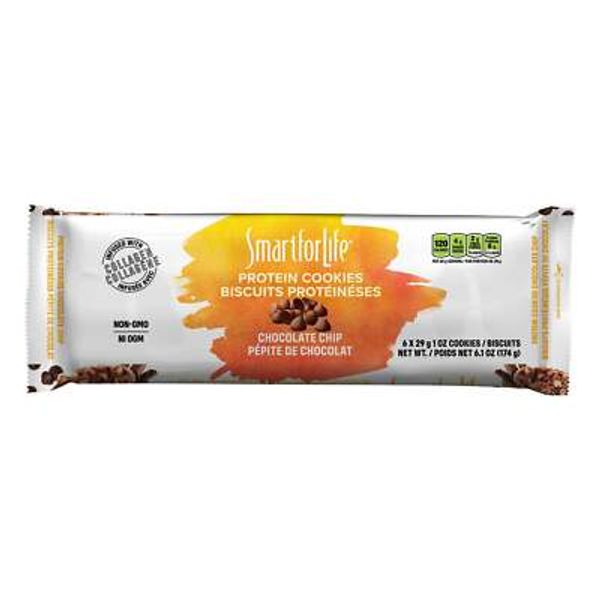 Smart for Life Chocolate Chip Protein Cookies 6 Ct Sleeve