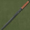 K Exclusive 1942 U.S. Combat Sword with Sheath | Inspired by US Armed Forces WWII Weapon | World War II Collectible | Black Coated AUS-6 Stainless Steel | Shoulder Strap | Overall Length 27.5"