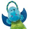 Charming Pet Magic Mats Blue Dragon Interactive Plush Squeaky Dog Tug Toy