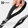 SMALL COMBINATION Dog Leash, with Metal Clip (Black, M)