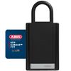 ABUS KeyGarage 777 - Key Box with mounting Bracket - with Key Code - for up to 20 Keys or Small valuables - Black-Silver