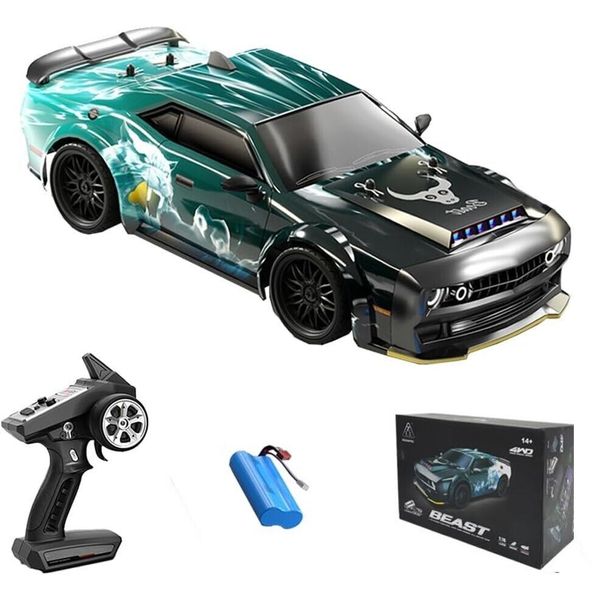 Remote Controlled Car 1:16 Brushless Motor with LED Light 2.4GHz 70km/h RC-