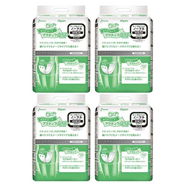 Only One Pad Body Curve Active Normal 1 Bag (48 Sheets) x 4 Bags