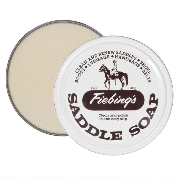 Fiebings Saddle Soap (White, 12oz)