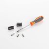 HR 170457 Set, 9 Piece Magnetic Bit Holder + High strength bits
