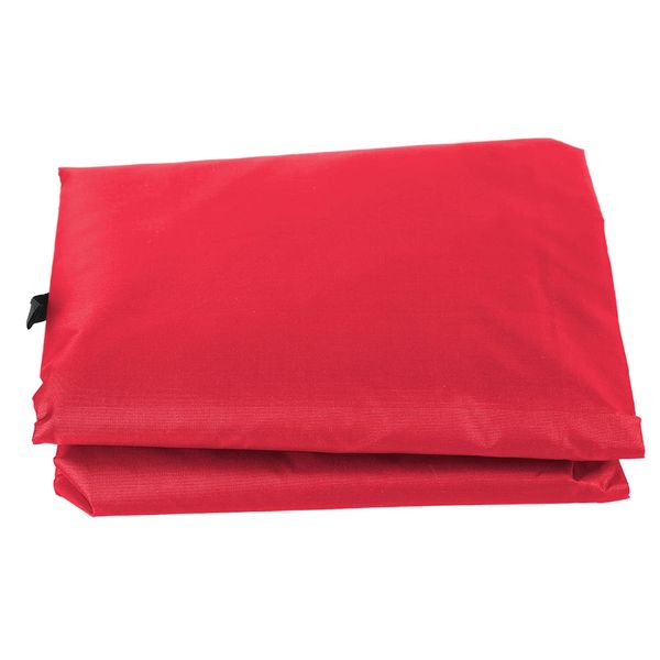 Oumefar Outdoor Swing Seat Cover, 3 Seater Waterproof Swing Seat Chair Bench Cushion Pad Swing Cushion for Garden Chairs Patio(red)