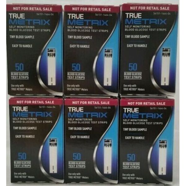 True Metrix Blood Glucose 300 Test Strips Exp: 12/30/2024