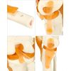 QWORK® Human Knee Joint Model Anatomical Model for Medical Teaching Learning Display (12" Height)