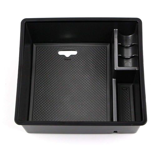 Dreamseek Center Console Organizer for Toyota Fortuner 2005 2006 2007 2008 2009 2010 2011 2012 2013 2014 Interior Armrest Storage Box Glove Holder Tray