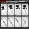 [13Pcs] 8-Way Slide Hammer Dent Puller Set Auto Body Repair Tool Kit w/ Case