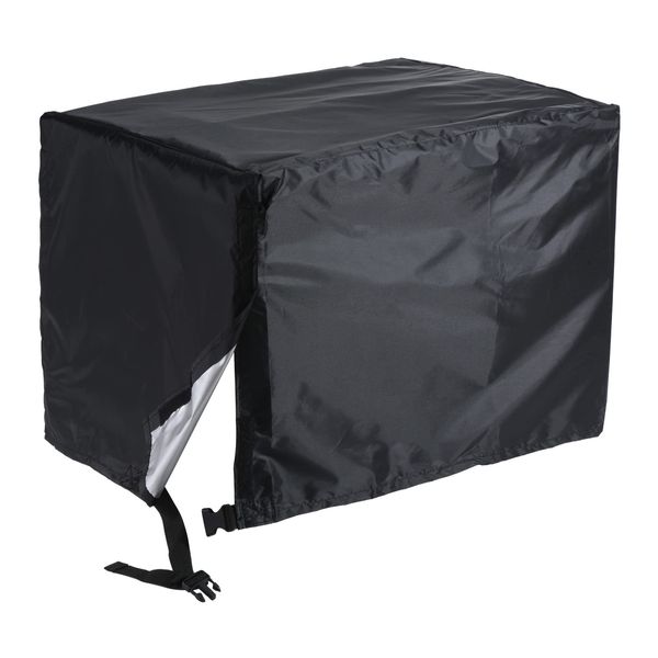 sourcing map Universal Generator Cover, 32"L x 24"W x 24"H Oxford Fabric Waterproof Dustproof Portable Covers for Most Generators, Black