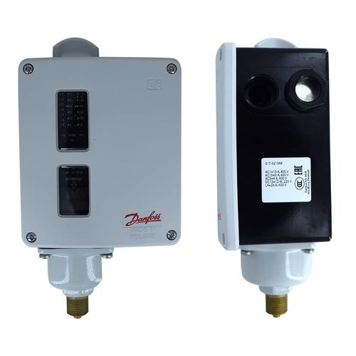 017-521566 Boiler Pressure Switch (Regulation Range: -14.5 to 0 PSI & Differential Range: 1.30 to 5.80 PSI) for Air Conditioning System, Steam, Liquid, HVAC | Model: (RT-121)