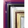 Picture Frame for Documents and Photos, A4 Size, Wall Mounted/Table Top, Black (Black)