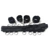 DUY3- Bed Set Nylon Black Hand and Foot Kit Black Cofrtable