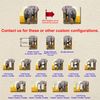 Off The Wall Plates - Elephant Decorative Acrylic Electrical Cover - Double Light Switch