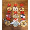 Handmade wood slice ornaments & keepsakes.Farmhouse Rustic. Perfect for gifting!