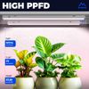 Barrina T5 Grow Lights for Indoor Plants, Full Spectrum LED Grow Light, 2FT 80W (8 x 10W), Plant Lamp for Indoor Growing, Seed Starting, Pinkish White, 8-Pack