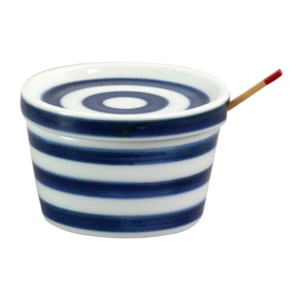 Hasami Essence ES Spice Pot Border DB 14476
