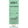 Valet Parking Tickets (1000) - KEY TICKET - PARKING RECEIPT - STUB