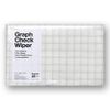 mon・o・tone Graph Check Counter Cloth (Regular Size, Set of 25)