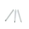 Rotacraft Round Diamond Burs, Pack of 3, Silver
