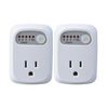 2 Simple Touch C30004 Original Auto Shut-Off Safety Outlet, Multi Setting Timers
