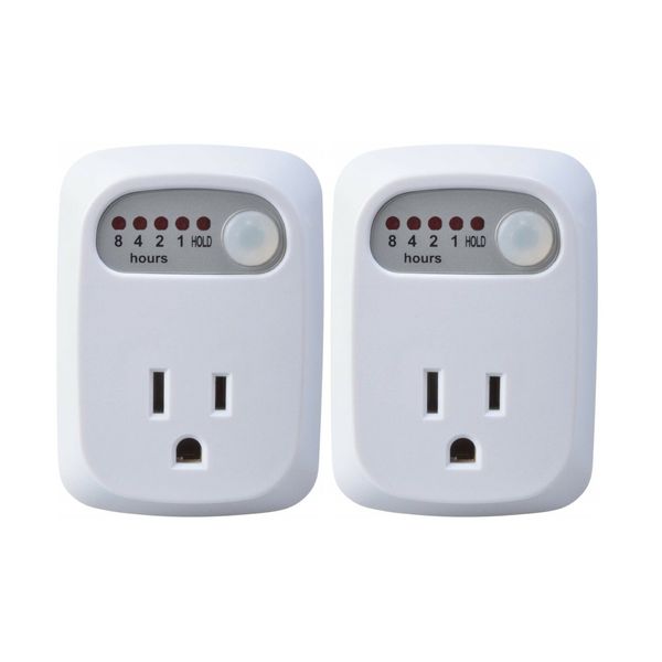 2 Simple Touch C30004 Original Auto Shut-Off Safety Outlet, Multi Setting Timers