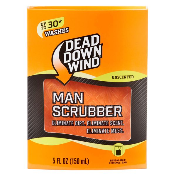 Dead Down Wind Man Scrubber - Unscented, Orange