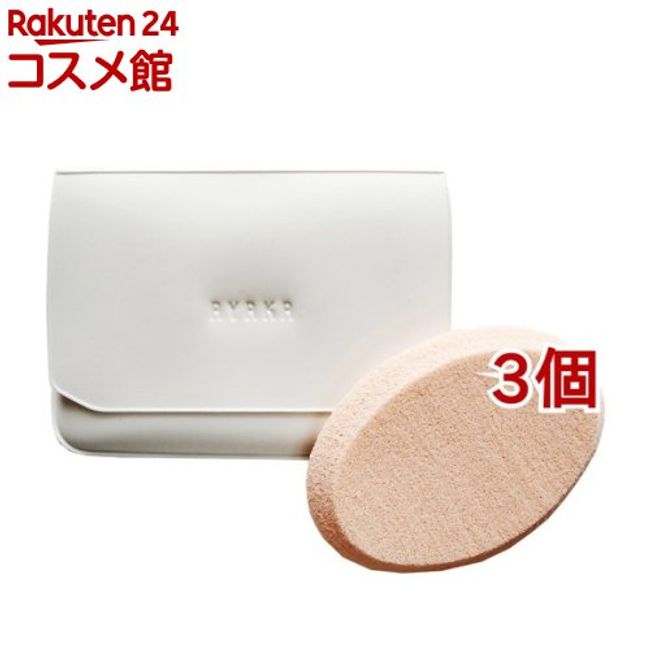 Ayaka Bright Up Cream Foundation Sponge (Set of 3) [Ayaka]