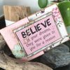 Vaessen Creative Small Rectangular Florence Blank Craft Cards, Kraft, Set of 25, Matching Envelopes Available