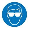 Self Adhesive Label - Eye Protection (Pack of 50)
