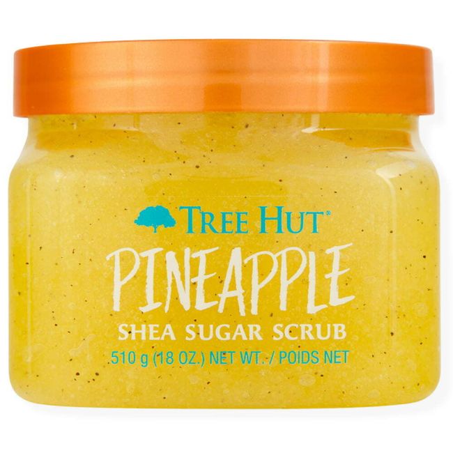 Tree Hut Pineapple Shea Sugar Intense Exfoliating Moisturizing Body Scrub 18 Oz