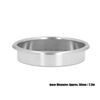 Honiwu Blind Filter, 58mm Blanking Disc, Stainless Steel Backflush Insert Cleaning Disc for Coffee Machine