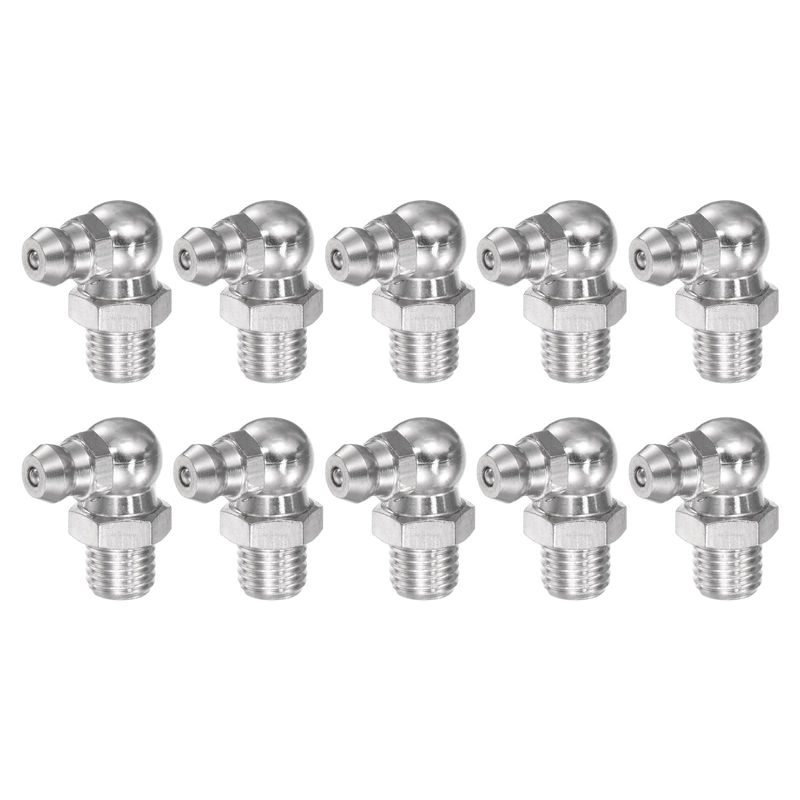 sourcing map 304 Stainless Steel 90 Degree Grease Fitting M8 x 1mm ...