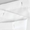 InterDesign Waterproof Polyester Stall Shower Curtain/Liner,White