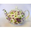 2 Cup teapot in Violet Chintz Design for The Abbeydale Collection