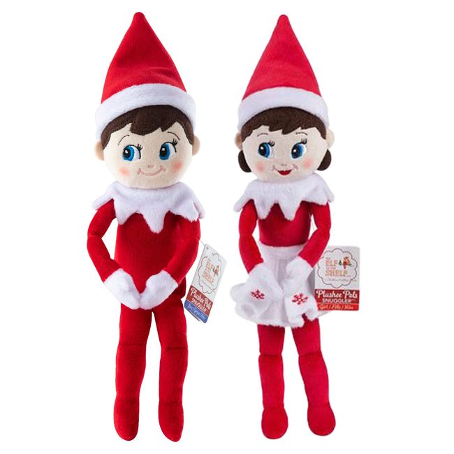 The Elf on the Shelf 12" Plushee Pal® Snuggler Elf Light Girl & Boy