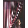 Caravan/RV Door Curtain,Bug Blind,Fly Blind,Strip Blind-RED & WHITE
