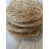 Gratiam Handcrafted African Local Organic Sponge for Exfoliating/Spiritual Bath (4 Pieces)