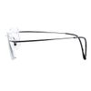 Eyekepper Titanium Rimless Reading Glasses Readers Men Black