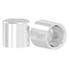 Flat end cap for Diameter 12 mm Bar for gluing
