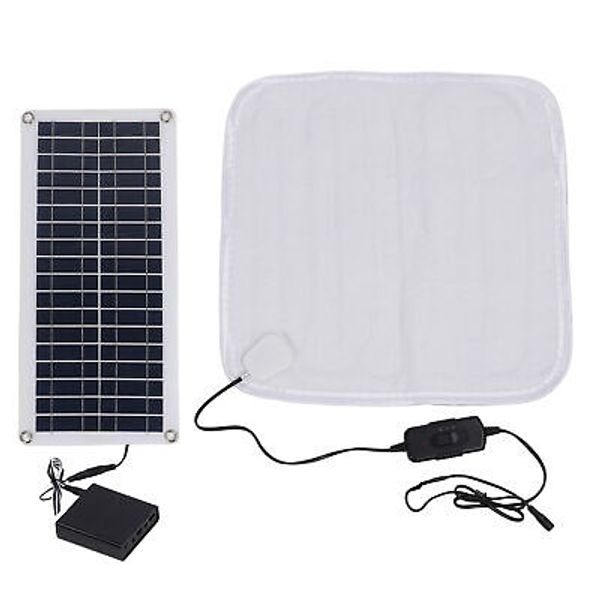 Solar Pet Heating Pad With Battery 12V 100W Pet Heating Pad Heater