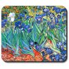 Art Plates Van Gogh Irises Mouse Pad