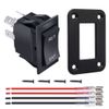 RV Jacks Leveling Momentary Reverse Polarity Rocker Switch 20A 12V Harness C454