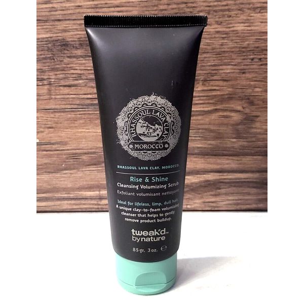 Tweak'd By Nature Rise & Shine Cleansing Volumizing Scrub 3 oz root lifting (m1