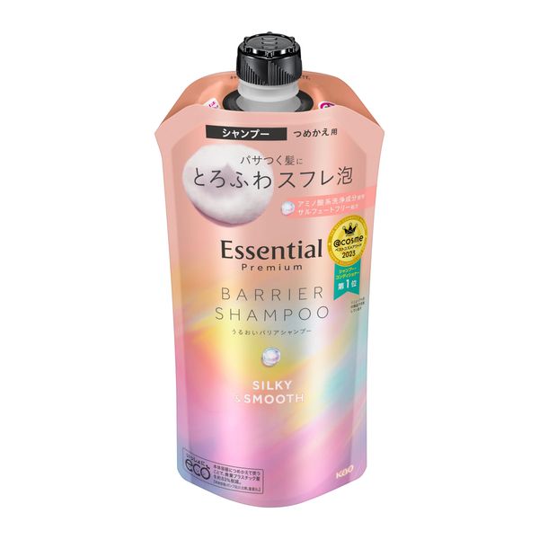 Essential Premium Moisturizing Barrier Shampoo, Silky & Smooth, Refill, 11.5 fl oz (340 ml)
