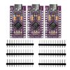 OSOYOO 3pcs Type C Leonardo Pro Micro Atmel mega 32U4 5V/16MHz Boot Loader Micro USB Pro Mini Development Board for Arduino