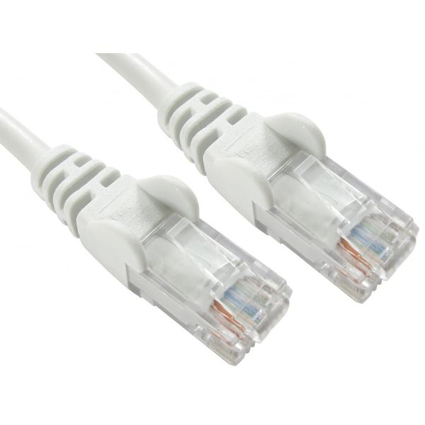 World of Data - 0.25m WHITE Network Cable - CAT5e - RJ45 - Ethernet - Patch - LAN - Router - Modem - 10/100 50 PACK